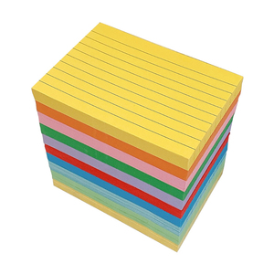 Colorful Scented Self-Adhesive Customizable Paper Memo Pads Custom Die Cut Shape CMYK Offset Printed Students Office Home Use
