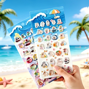 Custom 3D Cute Mini Puffy Stickers