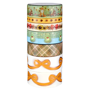 Autumn Whimsy Full Washi Box Rose Gold Foil