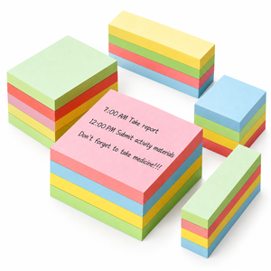 Colorful Customizable Sticky Notes Index Tabs Page Markers