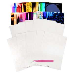 Simply Gilded Foil Art set with precision tweezers