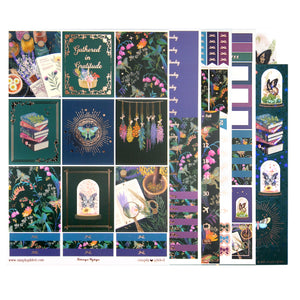Botanique Mystique Luxe Sticker Kit and Seals with foil finish