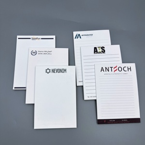2026 Custom Logo Printed A4 A5 A6 Loose Leaf Notepads Branded Business Hotel Mini Writing Paper Memo Note Pads With Company Logo
