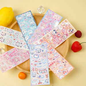 Hercter Customized Cute Cartoon Crystal Stickers